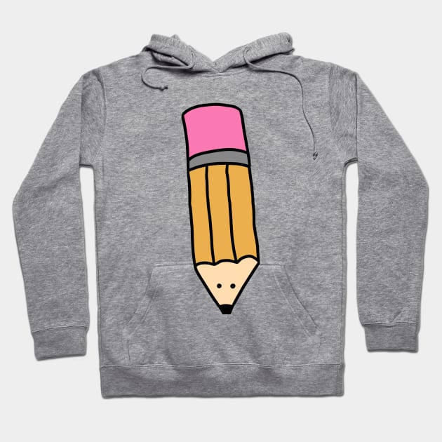 A cute school pencil Hoodie by Artmmey